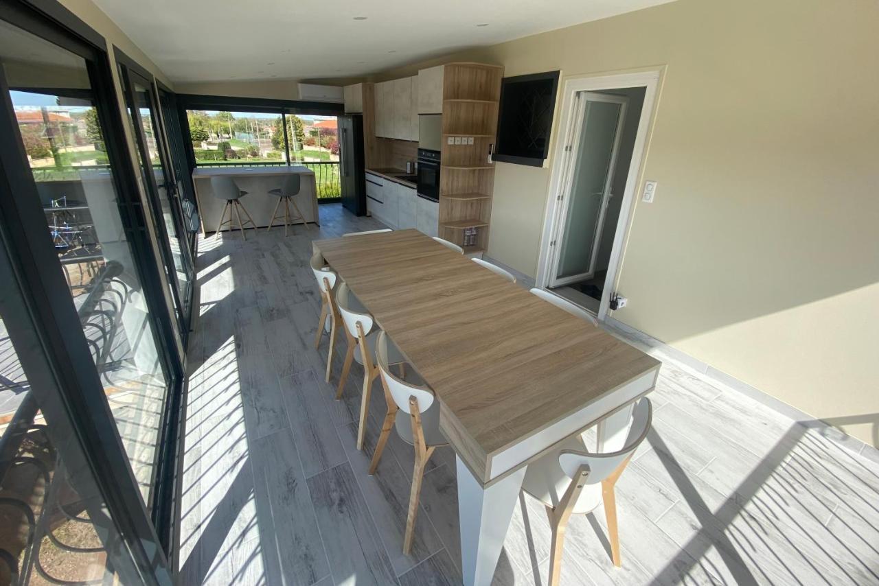Chambre Dans Logement Partage Chez L Habitant Avec Piscine De 1 A 3 Chambres Grieges Zewnętrze zdjęcie