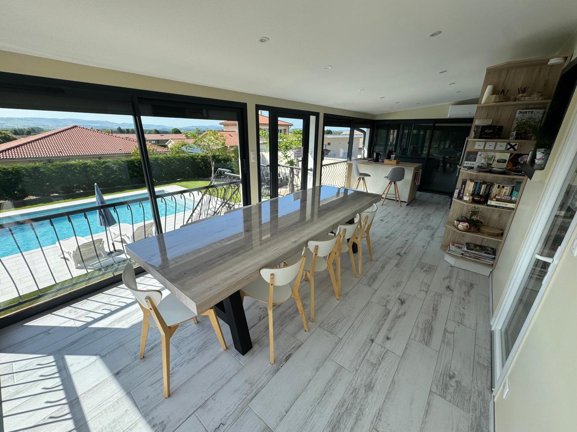 Chambre Dans Logement Partage Chez L Habitant Avec Piscine De 1 A 3 Chambres Grieges Zewnętrze zdjęcie